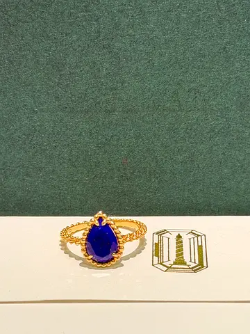 Boucheron Serpent Bohème lapis lazuli ring