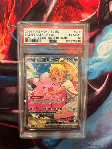 Pokémon - Lillie’s Clafairy ex PSA 10