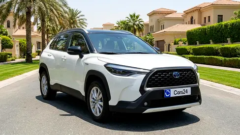 AED 1,160/m | 0 DP | Free 3 Months Warranty | Service History | TOYOTA COROLLA CROSS 2023