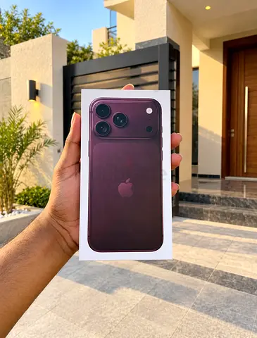 Iphone 18 pro max Esim 256GB burgundy