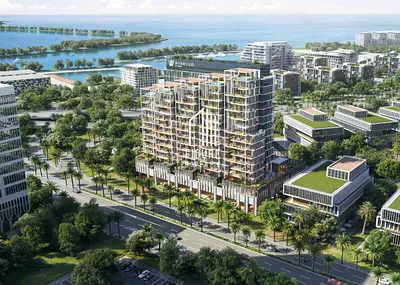 Beachfront 3BR +Maid Apartment | Flexible Payment | Pool & Skyline Views