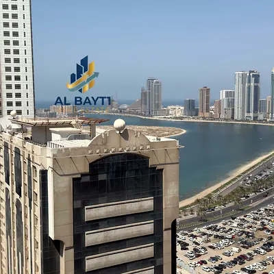 AC Chiller Free Specious 3BHK apartment with SeaView Maids room Parking and 1 Month Free Family Building Near Dubai Exit Gym Swimming Pool Free 6 Payments Only 65k