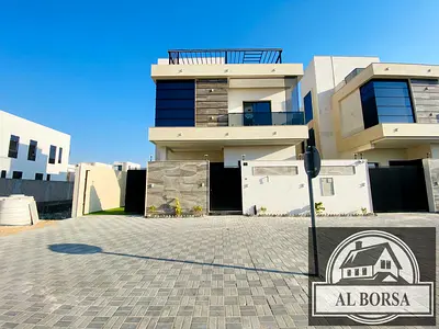 Luxury Unique Design Villa | 5 Master Bedrooms + Roof | Premium Finishing
