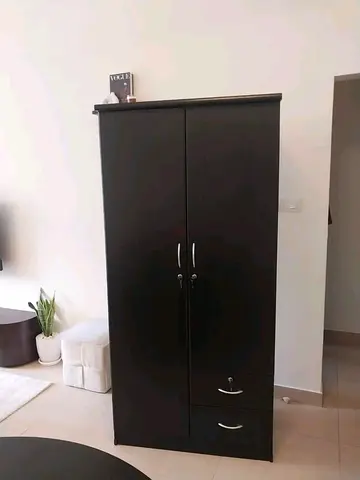 Dark brown colour 2door cabinet brand new