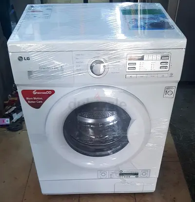 LG Front Load Washing Machine - 6kg white  (Good Working Condition)