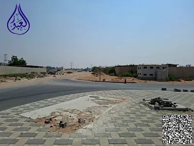 Large Corner Farm on Two Streets, Suitable for Subdivision into Residential Plots in Al Helio 2, Aj