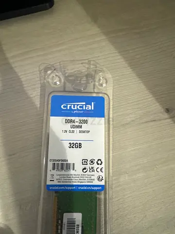 32GB DDR4 RAM 3200 DESKTOP