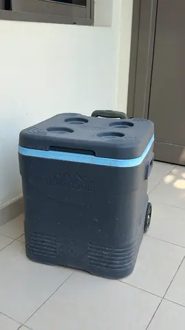 Large Wheeled Ice Cooler Box - Portable for Beach/Picnic