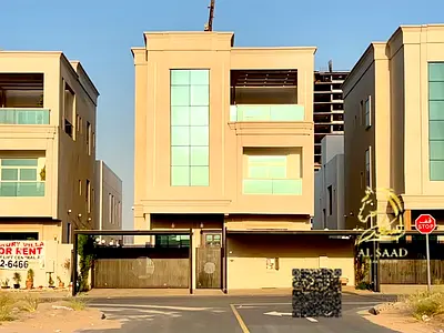 Villa for rent in Al Amrah - First occupant A unique opportunity to rent a new, ready-to-live-in villa in the Al Amrah area, with a spacious design
