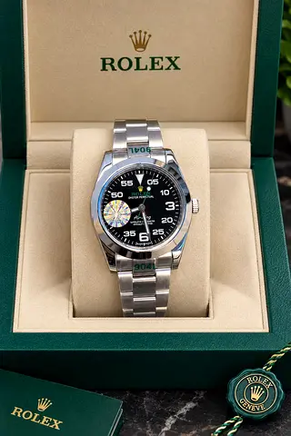 Rolex Air king automatic mens watch