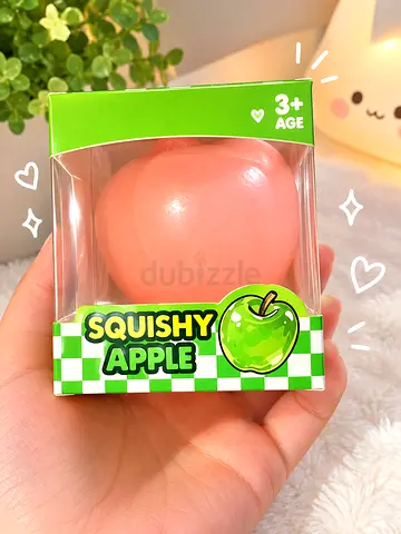 Squishy Apple Stress Toy - jelly sesture (3+)