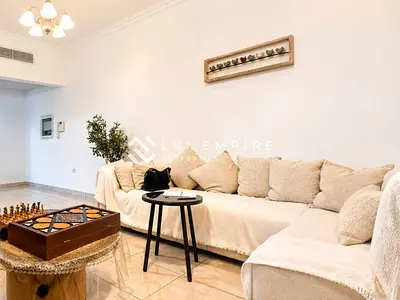 Spacious 1BR Apartment | Unfurnished | 2 Balconies | City & Sports Facility Views