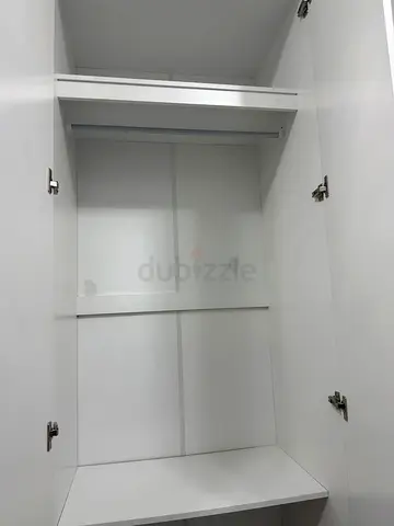 White Wardrobe / Closet Interior - Good Condition