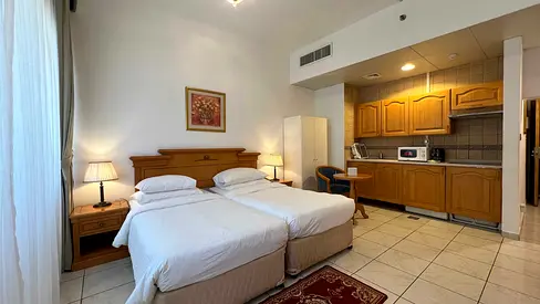 Fully furnished Studio Apartment available at The Uptown Apartments Abudhabi by Gewan