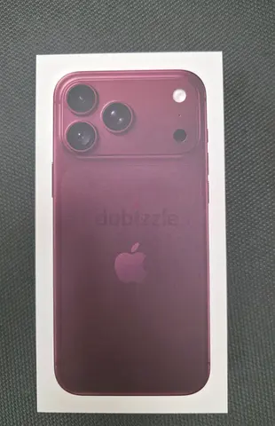 Sealed Apple iPhone 18 pro max 256 Burgundy