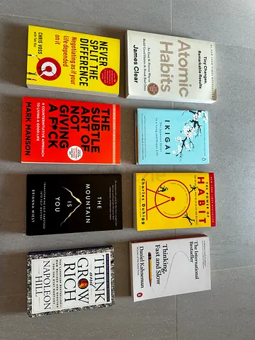7 Bestselling Books – Self-Development, Psychology & Business