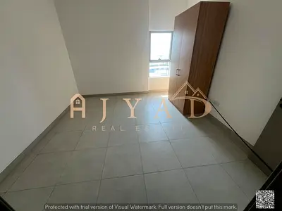 شقة غرفتين وصالة أول ساكن للإيجار في مشيرف عجمان | مقابل سيتي سنتر | غرفتين ماستر | 3 حمامات | خزائن | جيم ومسبح و باركن مجاني| 55 ألف