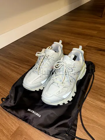 White-blue Balenciaga Truck Sneakers - Used, Excellent condition, 44 size