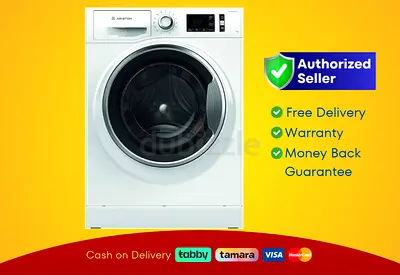 Washing Machine Ariston 9KG Fully Automatic - Brand New | 1 Year Warranty | FREE Delivery | AD6665