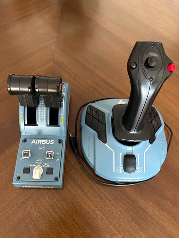 Thrustmaster Airbus Joystick/Sidestick and Throttle Controller - Great Condition