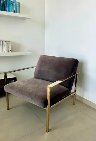 Cb2 crate & barrel armchair