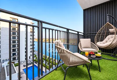 Cozy 1BR with Balcony | Water's Edge | Yas Island