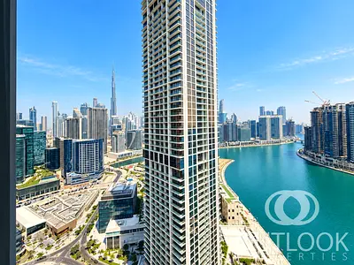 Burj Khalifa & Canal View I Furnished I High Floor