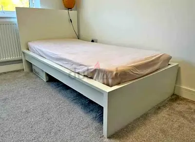 Ikea single size bed with mattress