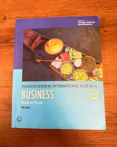 Pearson Edexcel IGCSE Business Textbook 9-1