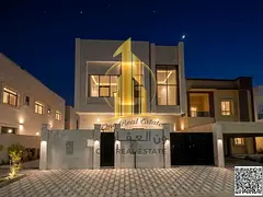 6-Bedroom Brand-New Villa for Rent in Al Zahia, Ajman, with Rooftop and Large 4,000 Sqft Built-Up Ar