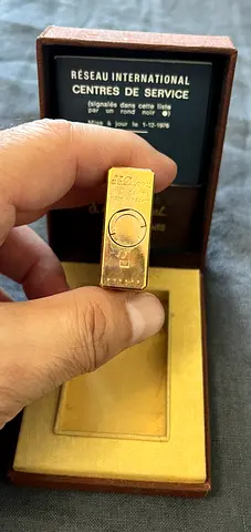 S.T. Dupont Ligne 1 Lighter - Gold Plated