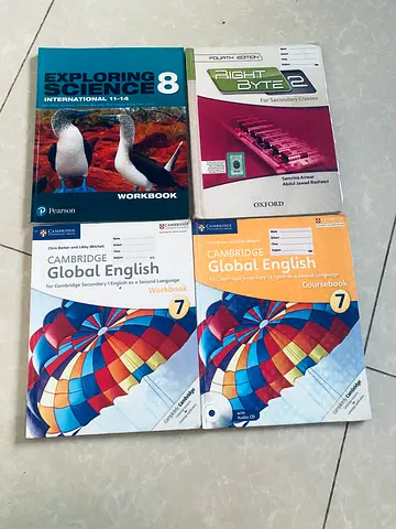 Classifieds: Grade 6, grade7 and grade 8 British curriculum books for ...