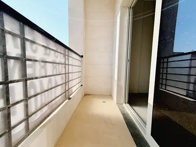 Like brand new 1bhk with balcony and 2 washroom in new Muwaileh price 36k