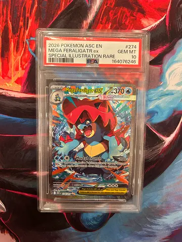 Pokémon - Mega Feraligatr ex PSA 10