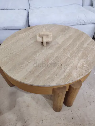 Oasis Round wood Coffee Table with