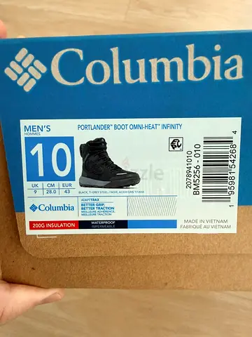 Colombia Portlander winter boots, size 43