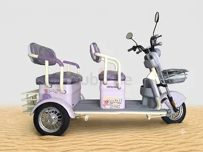 Electric tri scooter