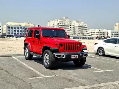 AED 1900/month | 2021 Jeep Wrangler Sahara | GCC Specs | Ref#528815