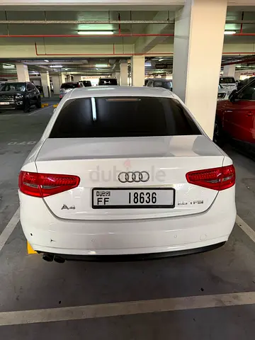 2015 Audi A4 2.0 TFSI GCC Specs in Excellent Condition