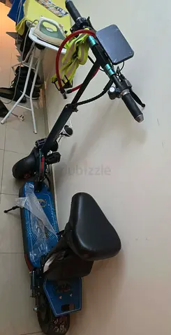 Electric scooter with seat - used, good condition
