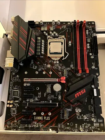 Intel Core i5-9600K + MSI MPG Z390 Gaming Plus Motherboard