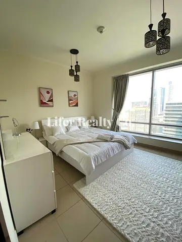 Furnished 1BR | Burj Views B | City & Marina Outlook