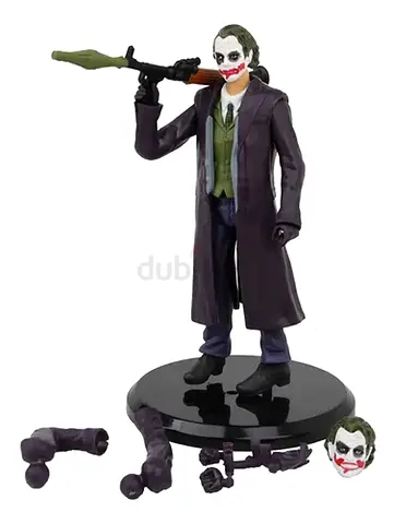 Joker The Dark Knight Batman Action Figure – Movie Collectible with Accessories