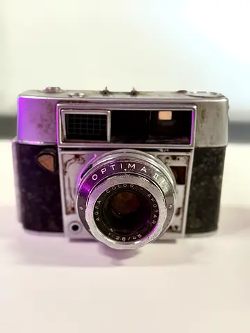 Vintage Agfa Optima II 35mm Rangefinder Film Camera - For Parts/Collectible
