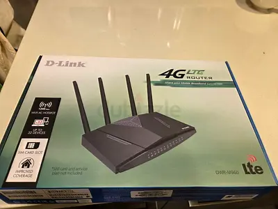 D-Link 4G LTE router with SIM card slot