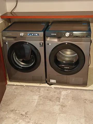 Samsung brand washer and dryer separate set