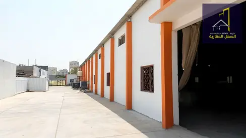 : "A warehouse with extremely vast spaces in Industrial Area 2, Ajman, near Day to Day, in a unique location."