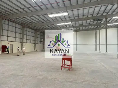 direct owner - Brand-new 99,000 sq.ft shed, New Industrial Area, main road, 50 kW, 4 doors,