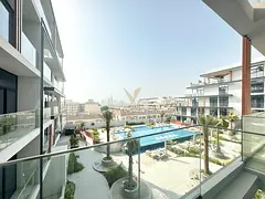 Pool View | Studio Apartment | Unfurnished