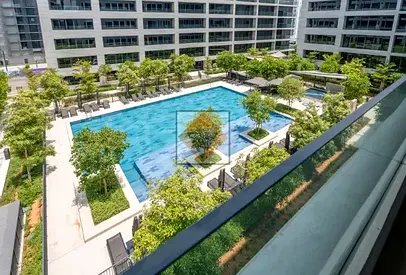 Brand-New 2BR for Rent in Sokoon 2, Aljada | 1,200 Sq. Ft. | Pool View | Huge Balcony